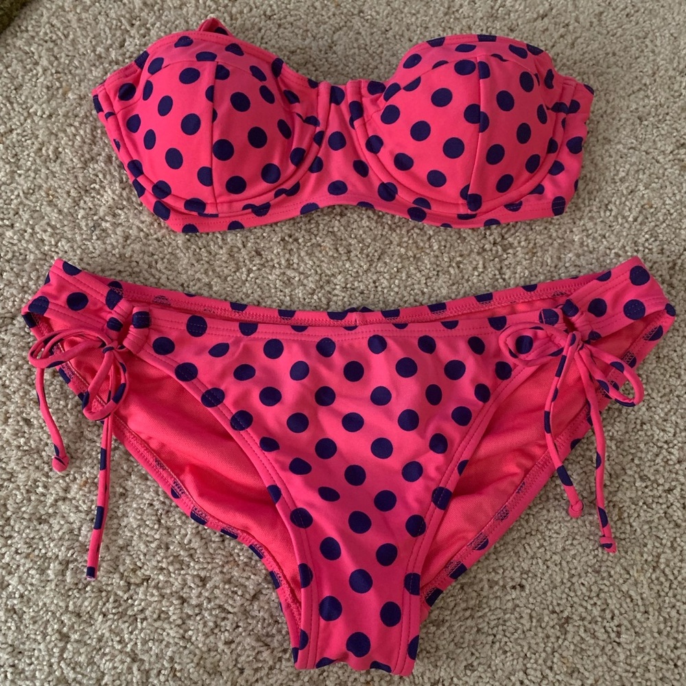Arizona pink bikini top and bottom